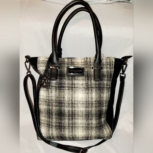 Christian Lacroix tweed bucket purse